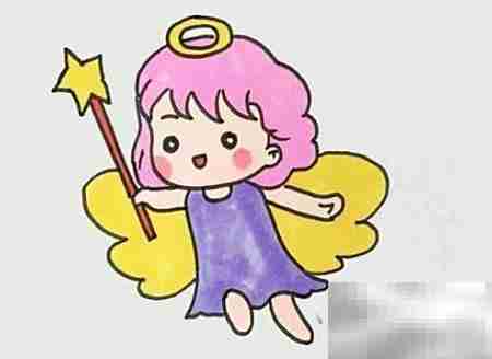 小天使简笔画：可爱萌娃手绘教程