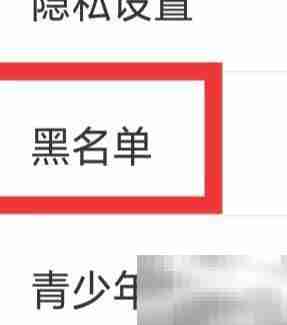 附近爱陌聊如何设置黑名单