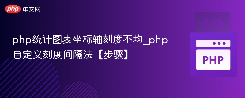 PHP图表刻度不均怎么解决