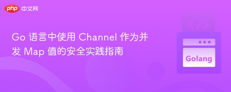 Go 语言中使用 Channel 作为并发 Map 值的安全实践指南