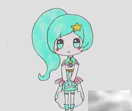 雅雅公主绘画教程