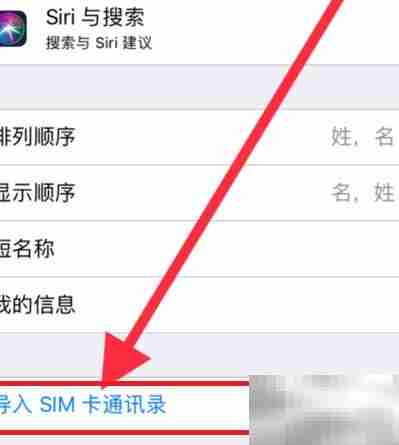 苹果手机SIM卡无信号