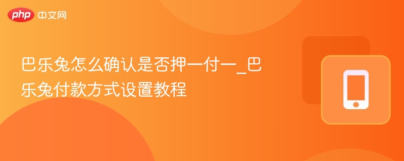 巴乐兔押一付一设置方法详解