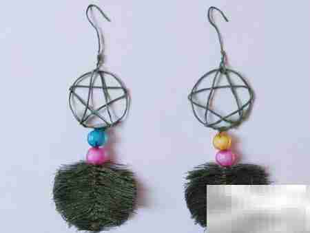 捕梦网耳环DIY教程