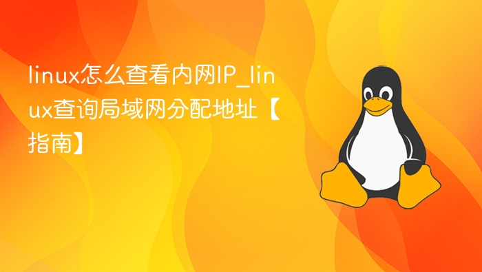 linux怎么查看内网IP_linux查询局域网分配地址【指南】
