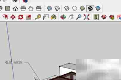 草图大师隐藏线条操作技巧