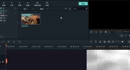 制作黑白电视风格视频特效
