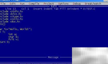 C语言常用开发工具及环境推荐
