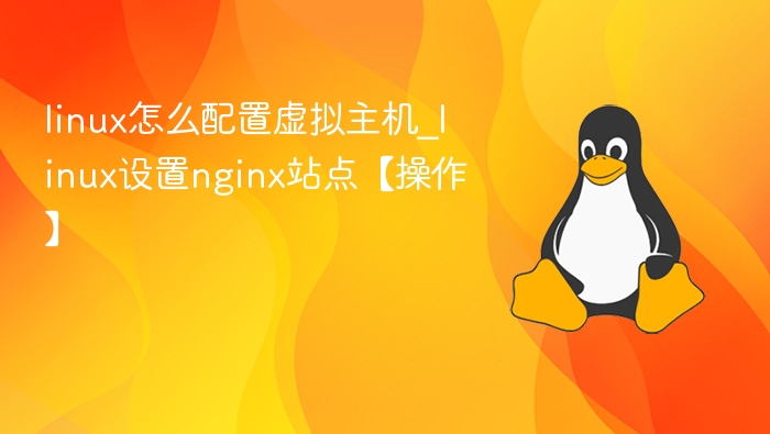 linux怎么配置虚拟主机_linux设置nginx站点【操作】