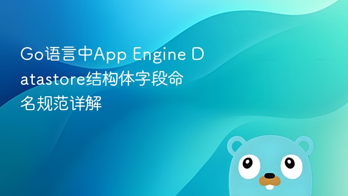 Go语言中App Engine Datastore结构体字段命名规范详解