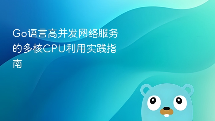 Go语言高并发网络服务的多核CPU利用实践指南