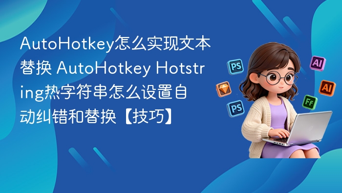 AutoHotkey热字符串怎么设置自动纠错替换