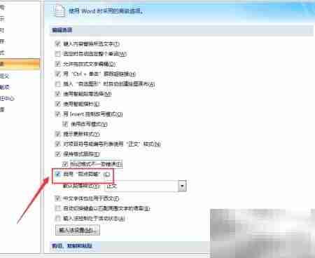 Word即点即输开启方法