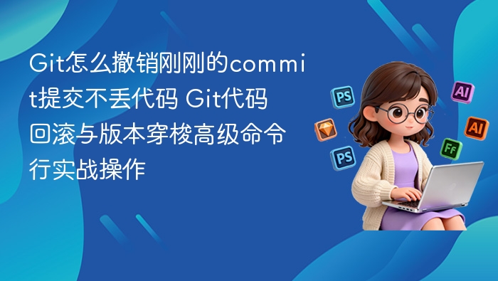Git怎么撤销刚刚的commit提交不丢代码 Git代码回滚与版本穿梭高级命令行实战操作