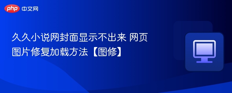 久久小说网封面无法显示 图片修复加载方法