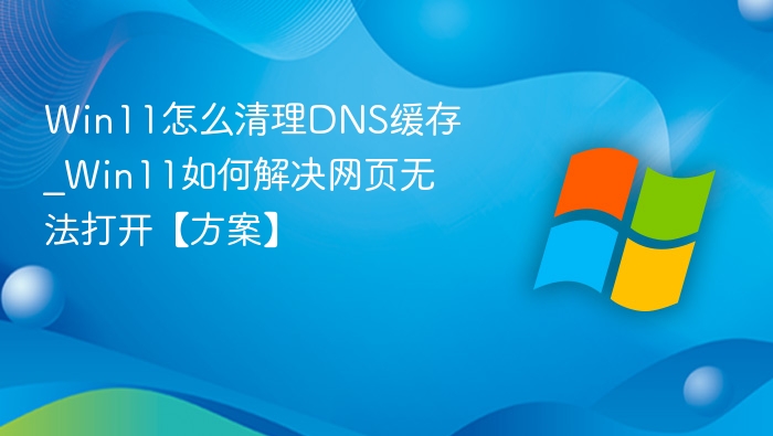 Win11清理DNS缓存与网页故障解决方法