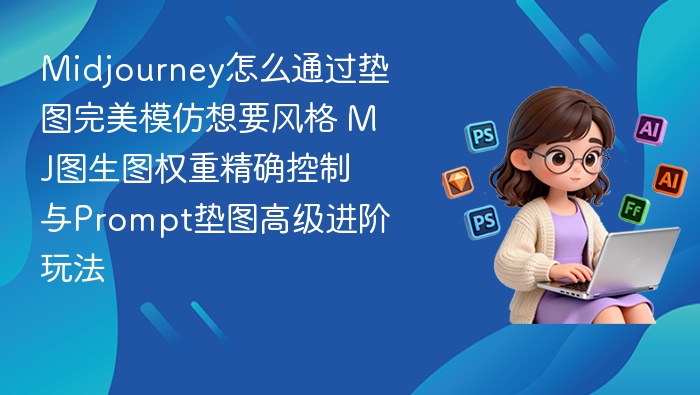 Midjourney怎么通过垫图完美模仿想要风格 MJ图生图权重精确控制与Prompt垫图高级进阶玩法