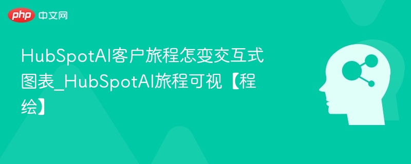 HubSpotAI升级：客户旅程变交互图表