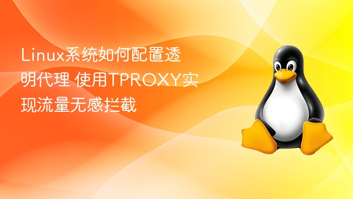 Linux透明代理：TPROXY流量拦截教程