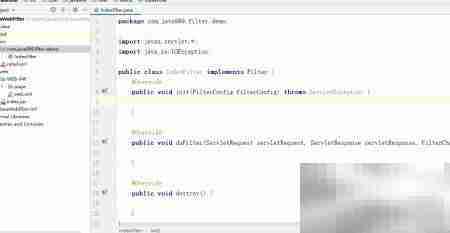Filter过滤器实现控制器功能