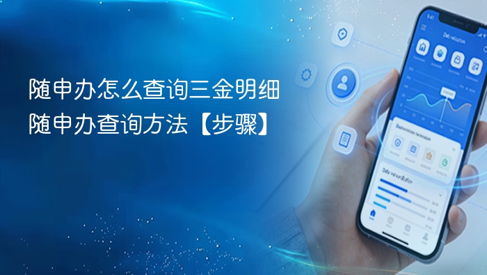随申办怎么查询三金明细 随申办查询方法【步骤】