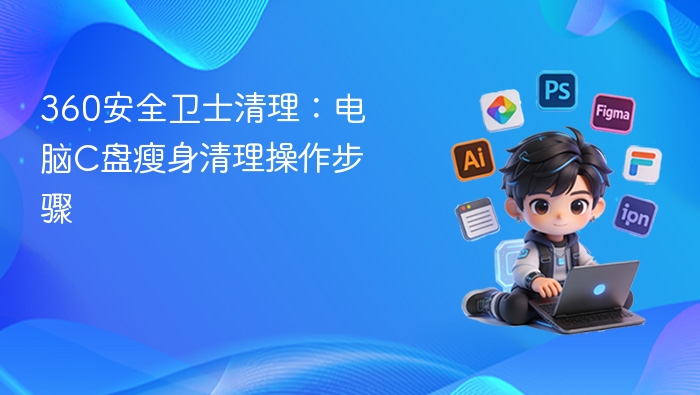 360安全卫士清理:电脑C盘瘦身清理操作步骤