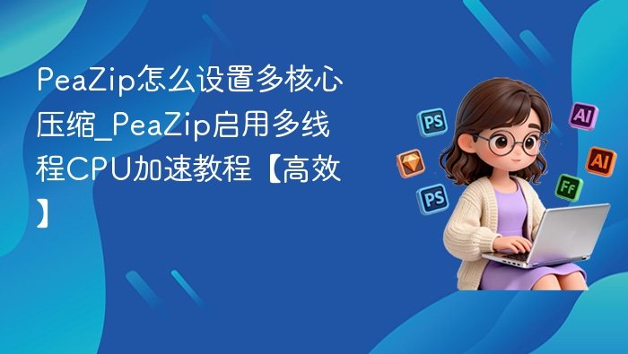 PeaZip多线程设置教程：提升压缩速度