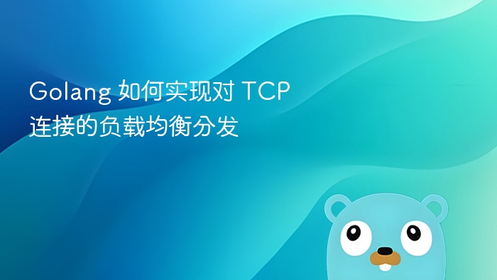 Golang 如何实现对 TCP 连接的负载均衡分发