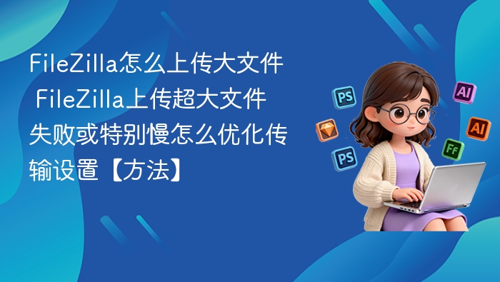 FileZilla怎么上传大文件 FileZilla上传超大文件失败或特别慢怎么优化传输设置【方法】