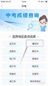 i襄阳如何查询中考成绩