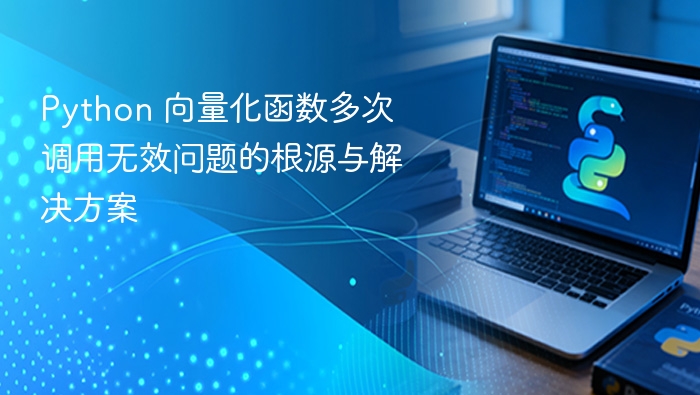Python向量化函数多次调用失效原因解析