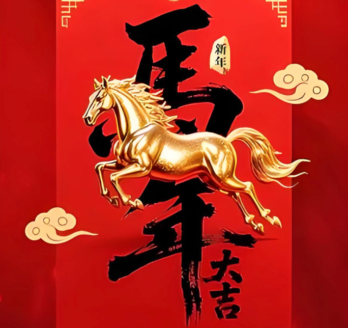 马到成功龙腾虎跃寓意解析
