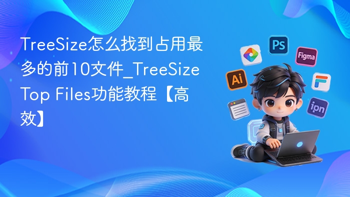 TreeSize找最大10文件教程详解