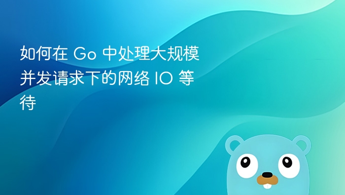 Go 中高效处理并发网络 IO 的方法
