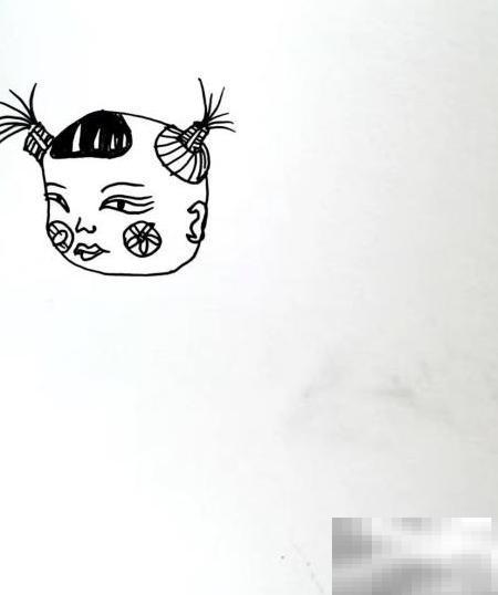 端午福娃简笔画教学步骤
