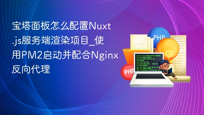 宝塔面板怎么配置Nuxt.js服务端渲染项目_使用PM2启动并配合Nginx反向代理