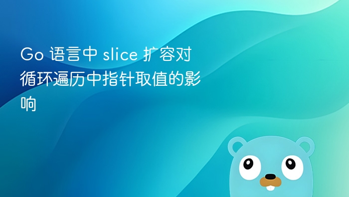 Go slice 扩容对遍历指针的影响分析