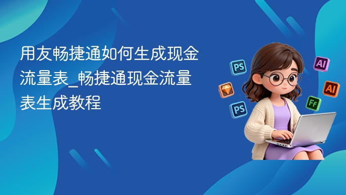 用友畅捷通如何生成现金流量表_畅捷通现金流量表生成教程