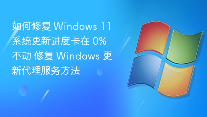 Windows 11 更新卡0%怎么修