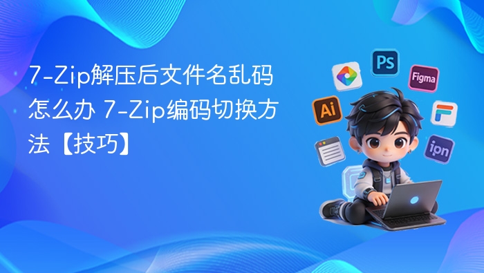 7-Zip解压后文件名乱码怎么办 7-Zip编码切换方法【技巧】