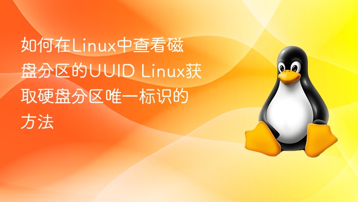 Linux查看磁盘分区UUID方法