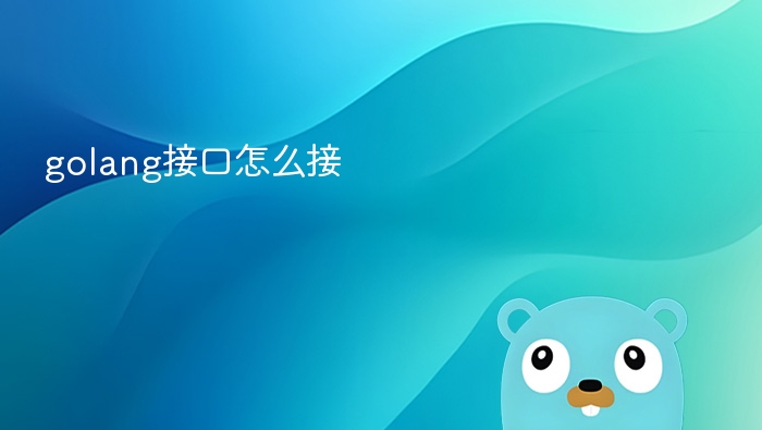 Golang接口调用方法详解