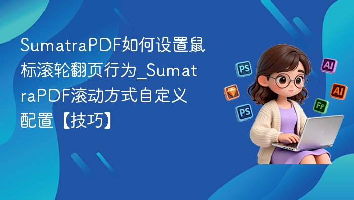 SumatraPDF如何设置鼠标滚轮翻页行为_SumatraPDF滚动方式自定义配置【技巧】