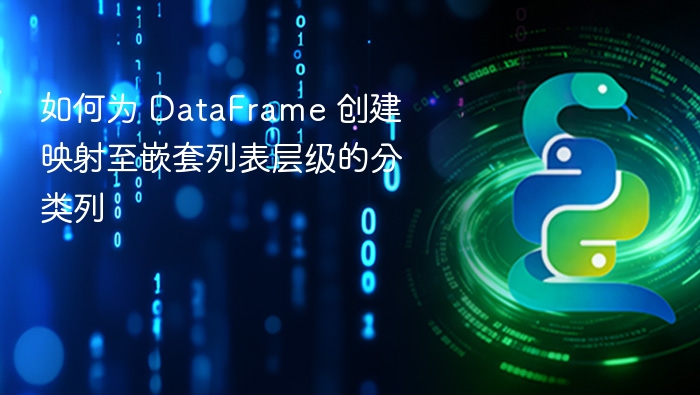 DataFrame 创建嵌套列表分类列方法