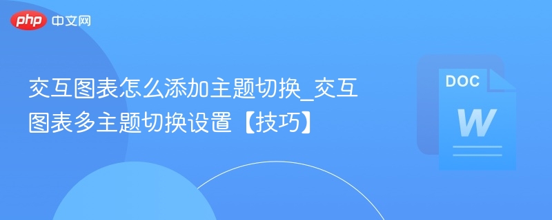 多主题切换图表设置技巧分享