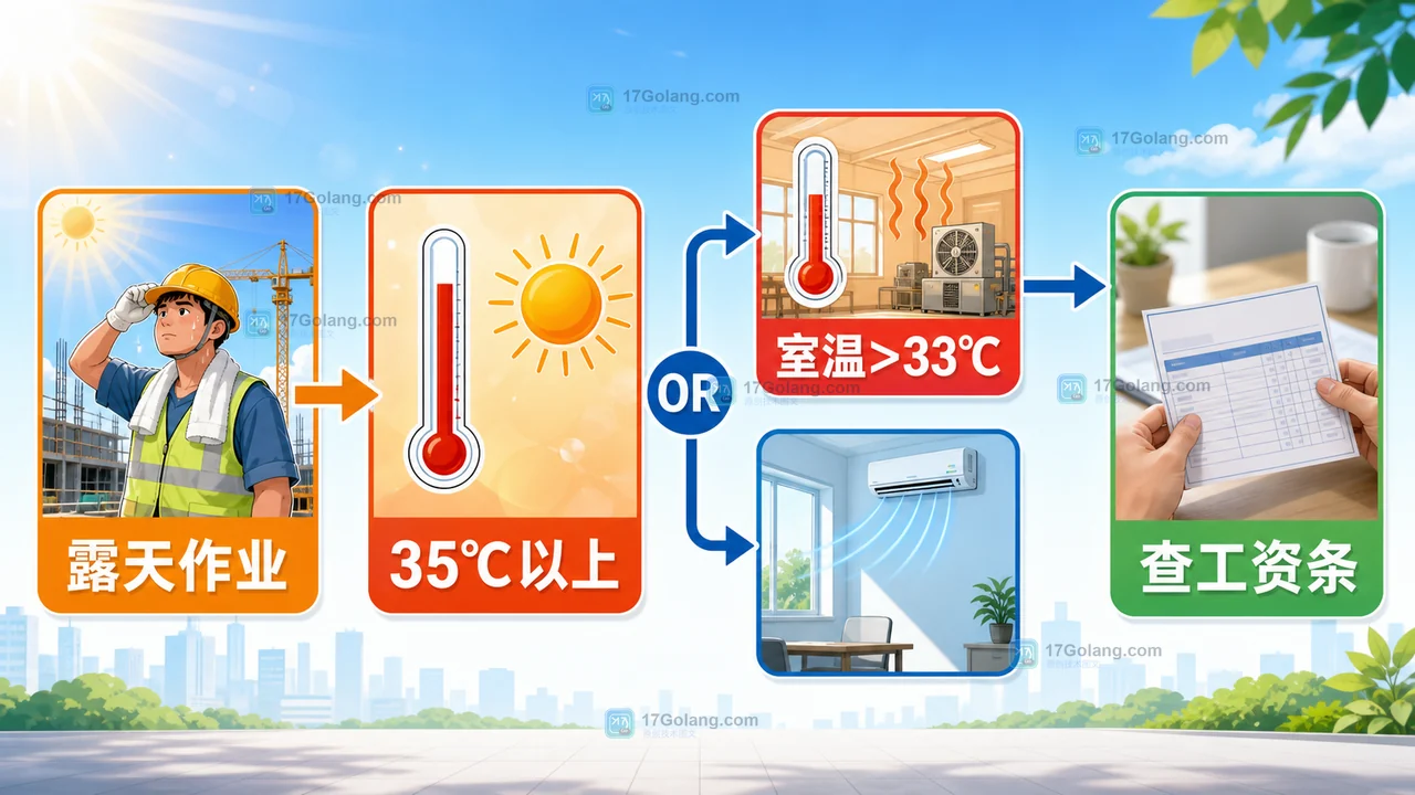 高温津贴哪些人能领？35℃、发放标准和查询方法一次说清