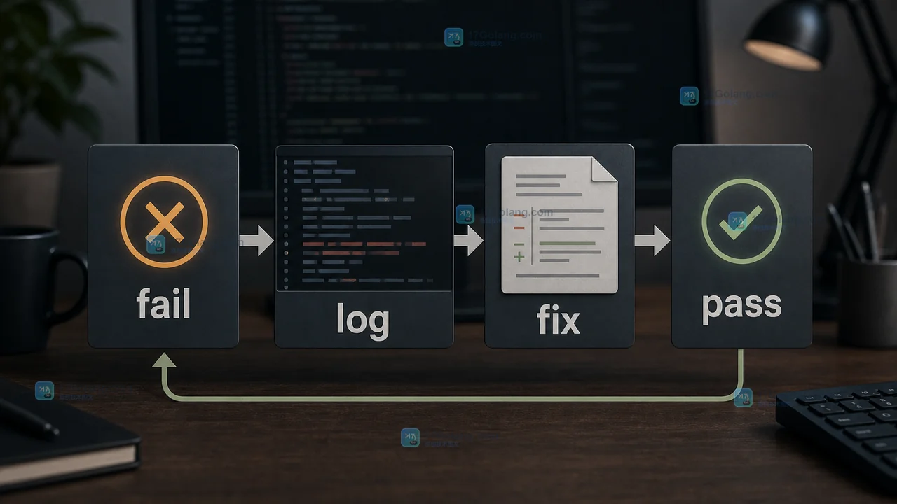 Go 项目 GitHub Actions 怎么设质量门禁：go vet、go test 与构建分阶段拦截