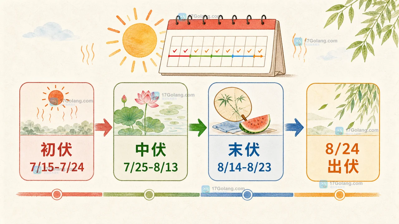 2026年三伏天什么时候结束？出伏后还会热吗，秋老虎这样判断