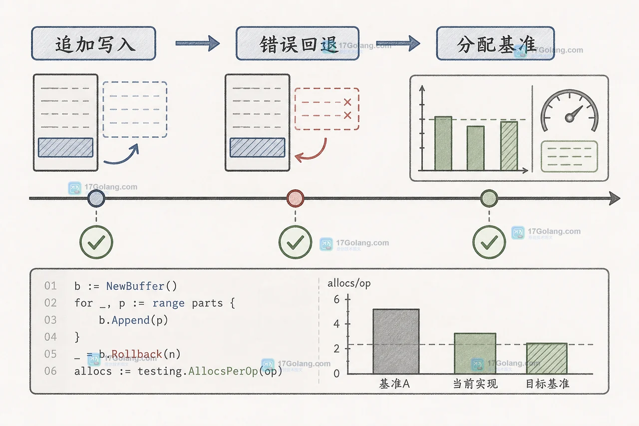 Go 1.24 TextAppender 怎么用：追加式格式化、错误回退与分配验证