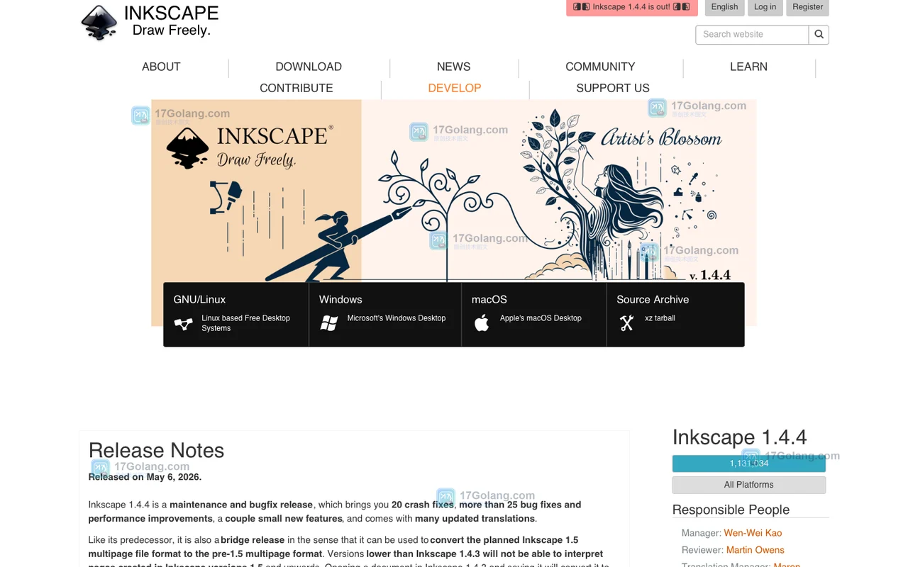 Inkscape打不开或不想安装怎么办？网页版边界、官方安装包与更新排查